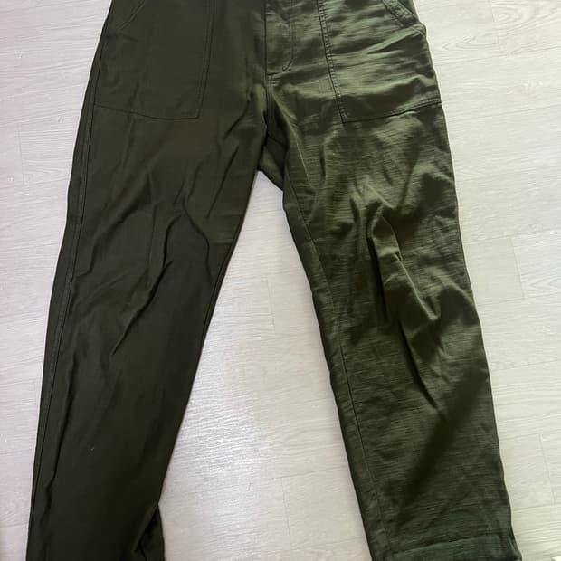 더레스큐 퍼티그 팬츠 다크 브라운