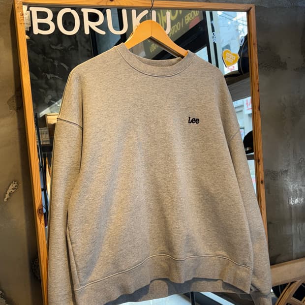 LEE  리 맨투맨 그레이 XL
