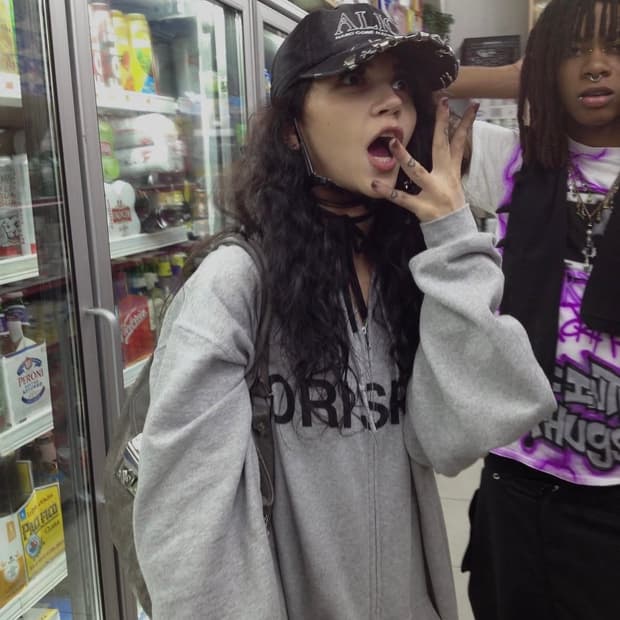 Yori Sport Text Zip-Up