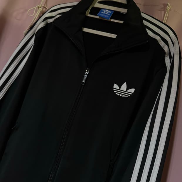 아디다스 져지 아디다스 파이어버드 블랙 불꽃 집업 트랙탑 아디다스 110