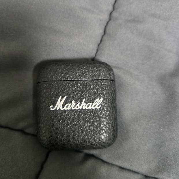 마샬 무선 이어폰