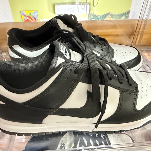 나이키 덩크 로우 범고래 265 1회 착용 새상품급 