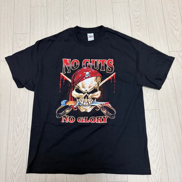 빈티지 스컬 티셔츠 tennessee river