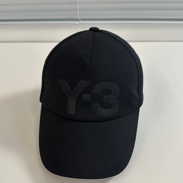 Y-3 아디다스 요지야마모토 매쉬 트러커캡 볼캡 블랙