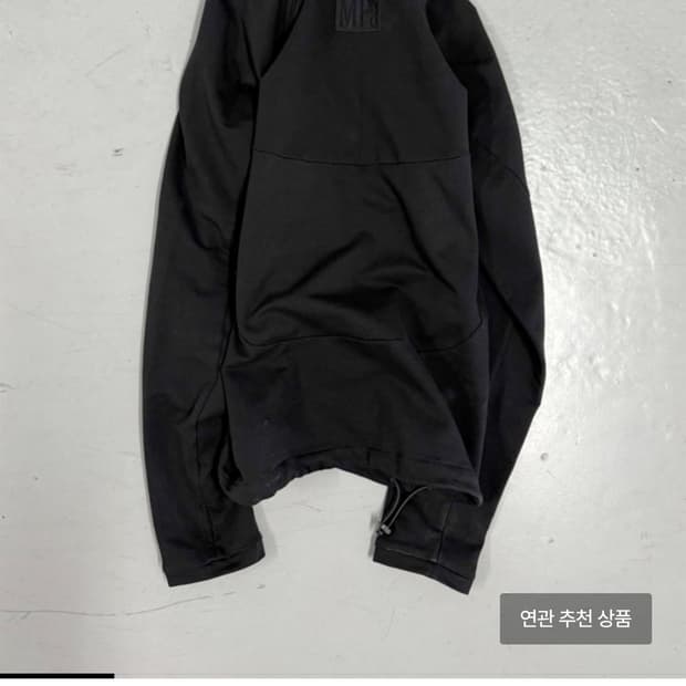 MPa SOFT-SHELL HALF ZIP (BLACK) S 사이즈