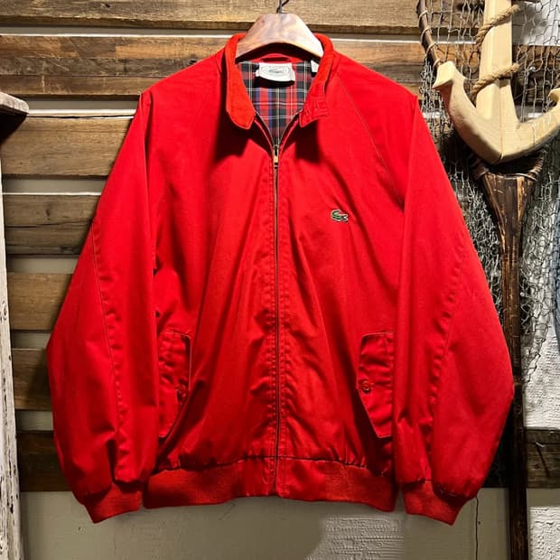 [M]90's IZOD 라코스테 바라쿠타 G-9 타입 해링턴 자켓