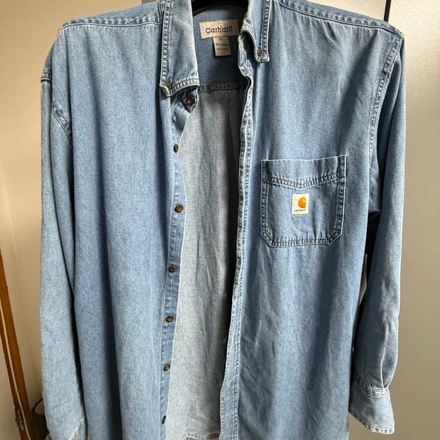 칼하트 데님 셔츠