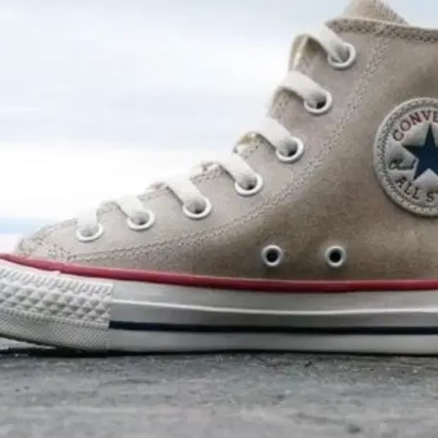 컨버스 올스타 빈티지 레더 파치먼트 144764c