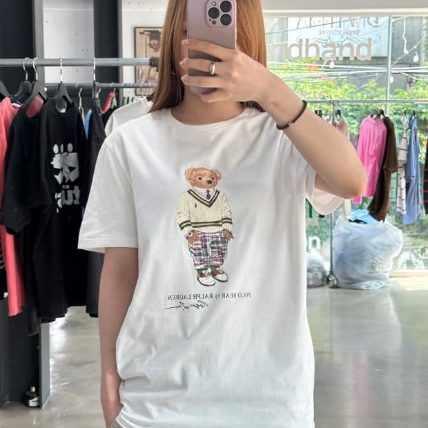 폴로랄프로렌 폴로베어 큐알텍 반팔티