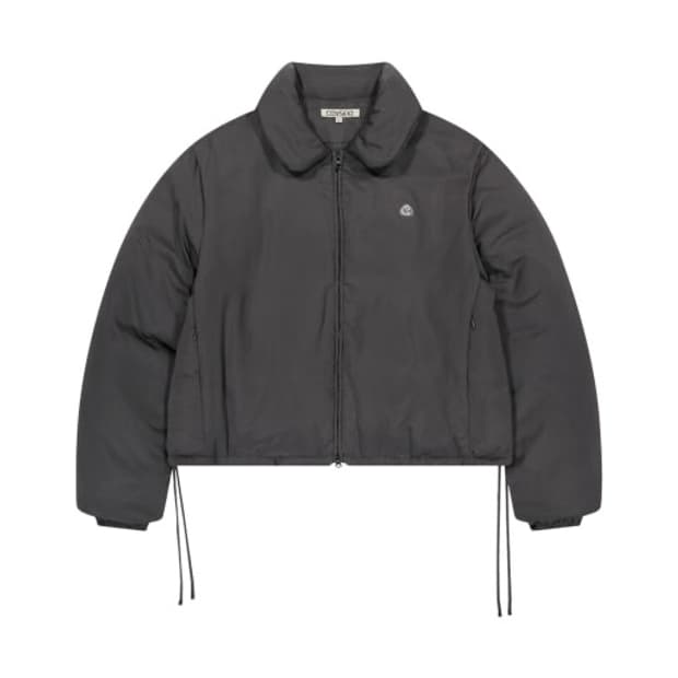 코이세이오 솔리드 패딩자켓 그레이