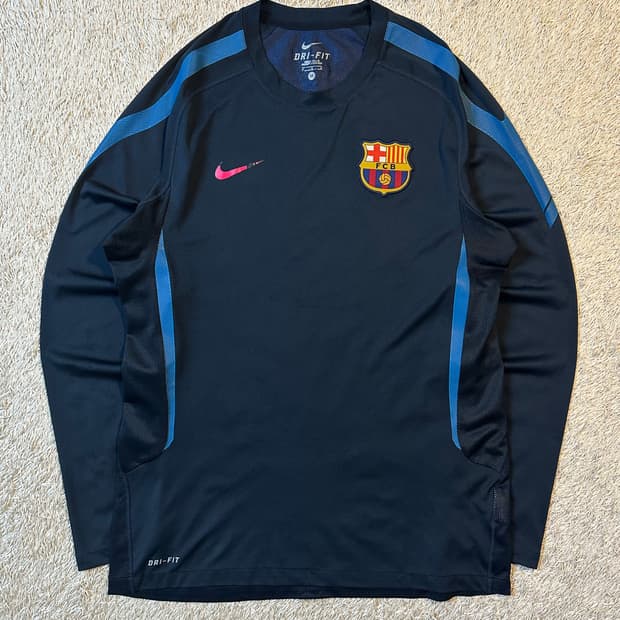나이키 바르셀로나 드라이핏 기능성 긴팔 티셔츠