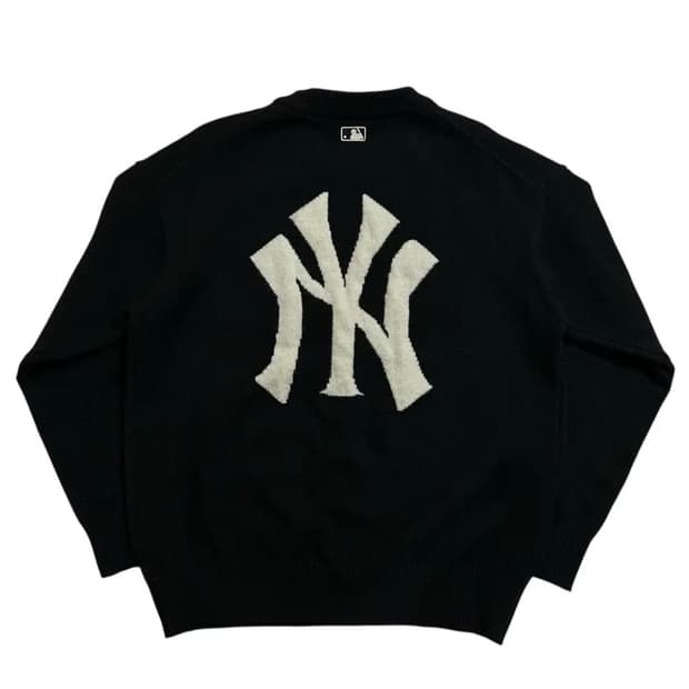 MLB 뉴욕양키즈 백로고 니트(L)