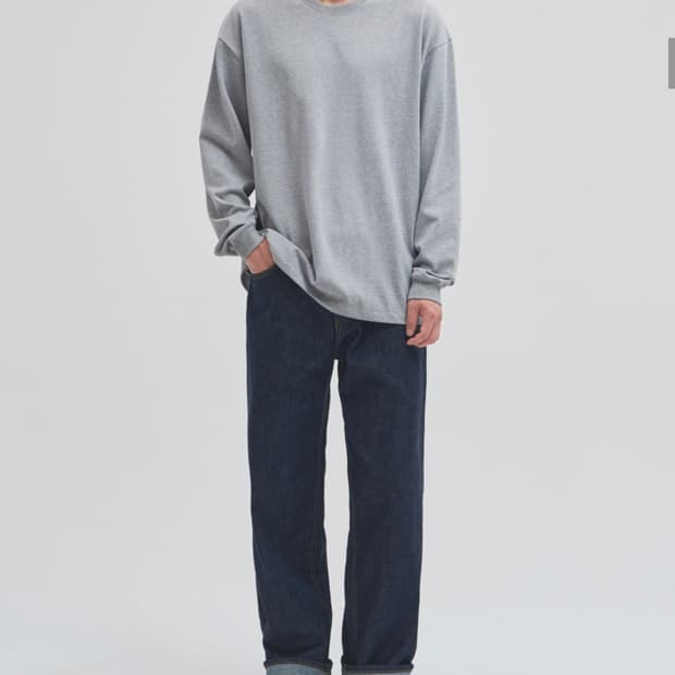 [2] INTHERAW 인더로우 코튼 롱슬리브