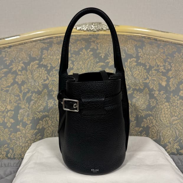 셀린느 나노 빅 버킷백 블랙