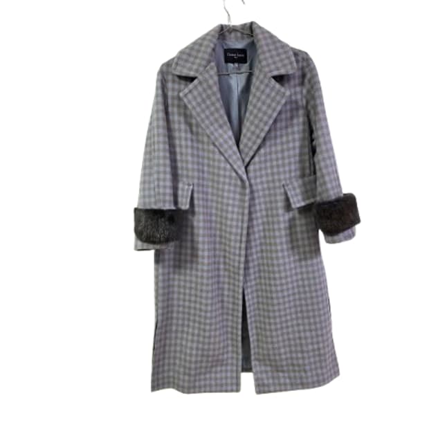 매장판 크리스찬라크르와 심플 울혼방 롱코트 여성 M