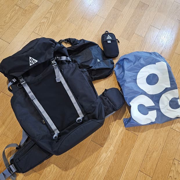 미사용 나이키 ACG 36 백팩 블랙 등산 트레킹 고프코어 클라이밍