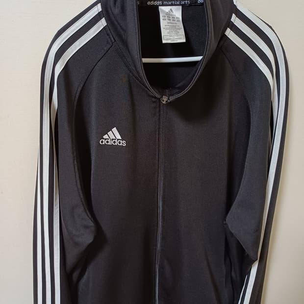 아디다스 마샬아츠 트레이닝 집업 XXXL
