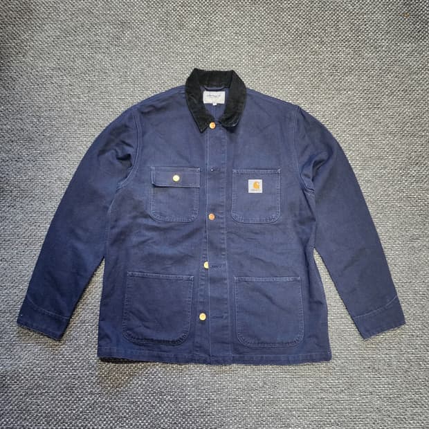 칼하트 미시건 초어코트 네이비 색상 XL사이즈