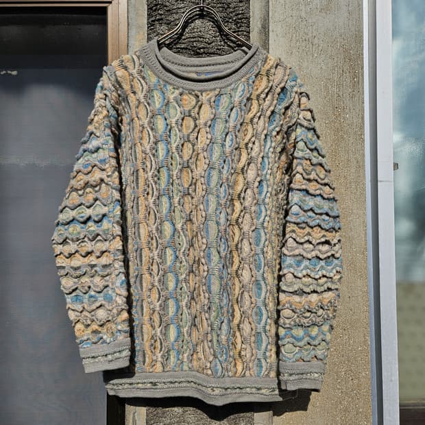 Coogi 쿠지 케이블 니트 (M, 루즈핏 95)
