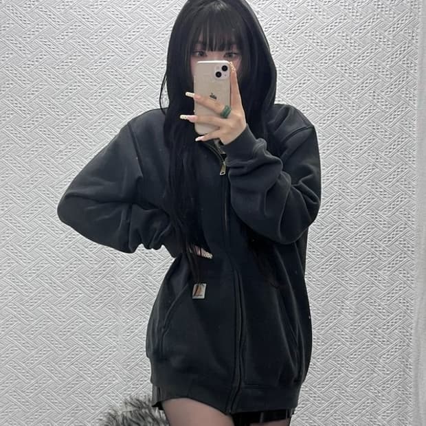 칼하트 빈티지 모던 캐주얼 써멀 후드집업 105 C09752