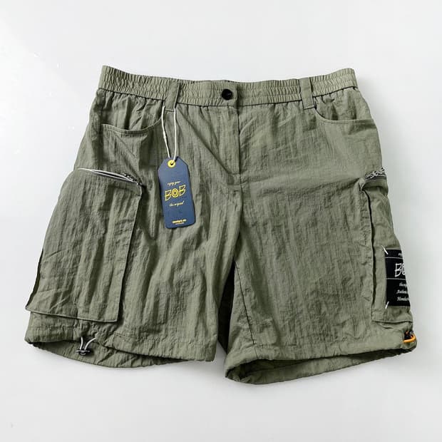 밥 BOB 21ss 퍼티그 카고 밴딩 반바지 PR1739