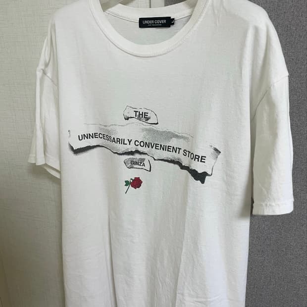 언더커버xTHE CONVENI 한정티셔츠