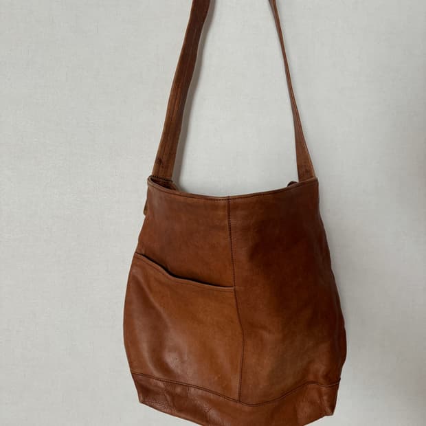 빈티지 가죽 호보백 숄더백 크로스백