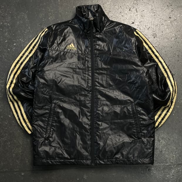 100 아디다스 누빔 점퍼