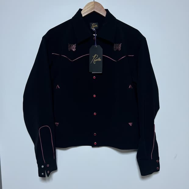 니들스 웨스턴 카우보이 자켓 블랙 s