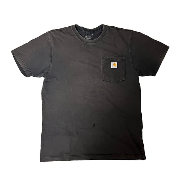 Trashed Carhartt T shirt (Black , S)
