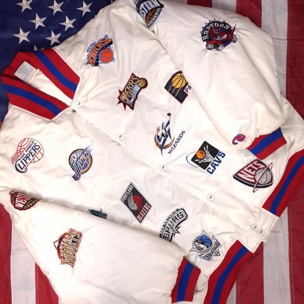 특A 오리지날 UNIQUE X NBA 엠브로이드 바시티자켓