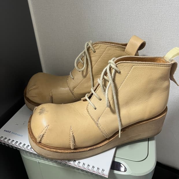 Vintage Leather boots (일본 빈티지