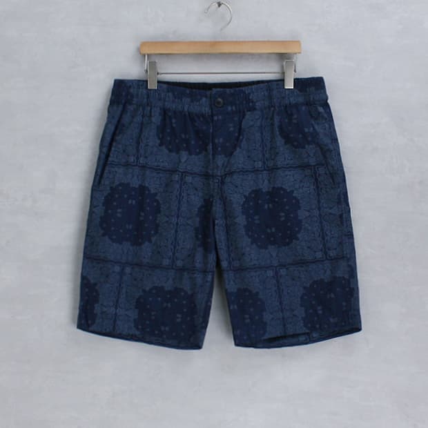 RAGEBLUE _ bandana pattern shorts
