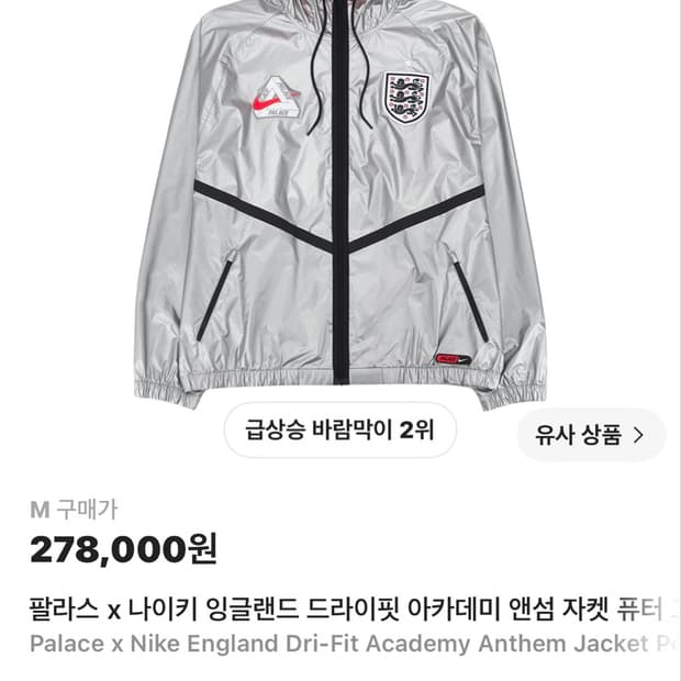 나이키 잉글랜드 팔라스