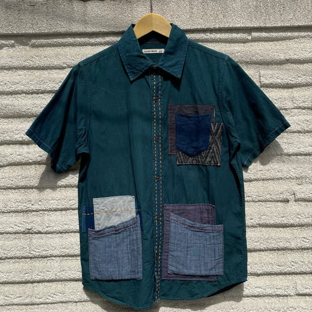 Gaijin Made Hand-Stitched Patchwork Pock
