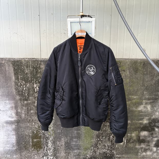 알파 x JESSE (일본 밴드 멤버) ma-1 자켓