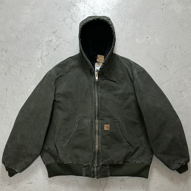 00's OG 칼하트 J130 액티브 자켓 칼하트 MOS 모스그린