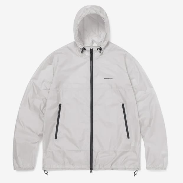 디스이즈네버댓 티라이트 자켓 라이트그레이 바람막이