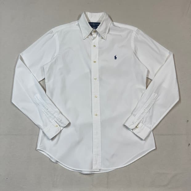 M) 폴로 랄프로렌 클래식 포플린 화이트 셔츠