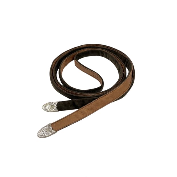twin top tied belt