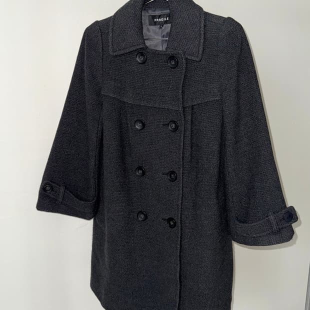 빈티지 울 코트