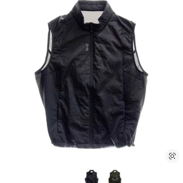 UVU 바람막이 조끼 블랙 L