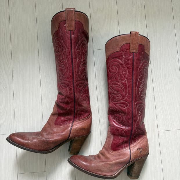 Frye 프라이 여성 웨스턴 부츠