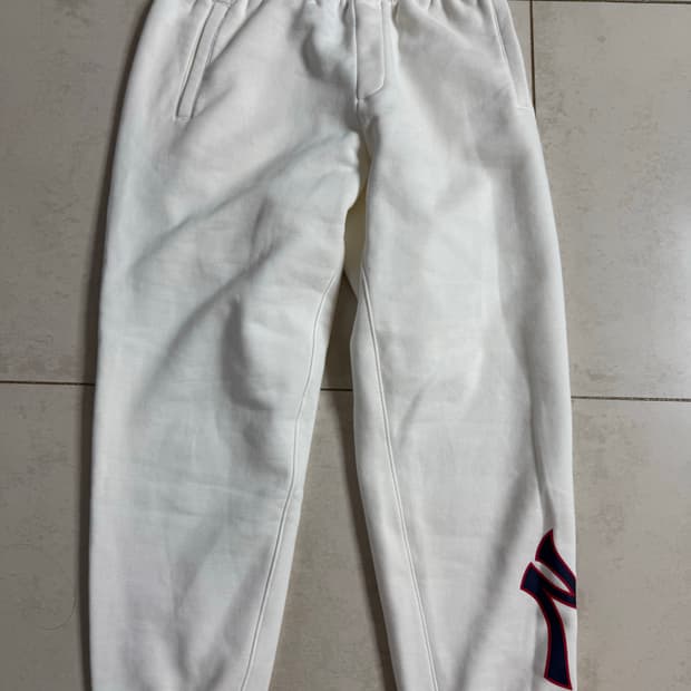 MLB 아이보리 조거팬츠