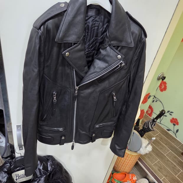 타임옴므 라이더 가죽 자켓