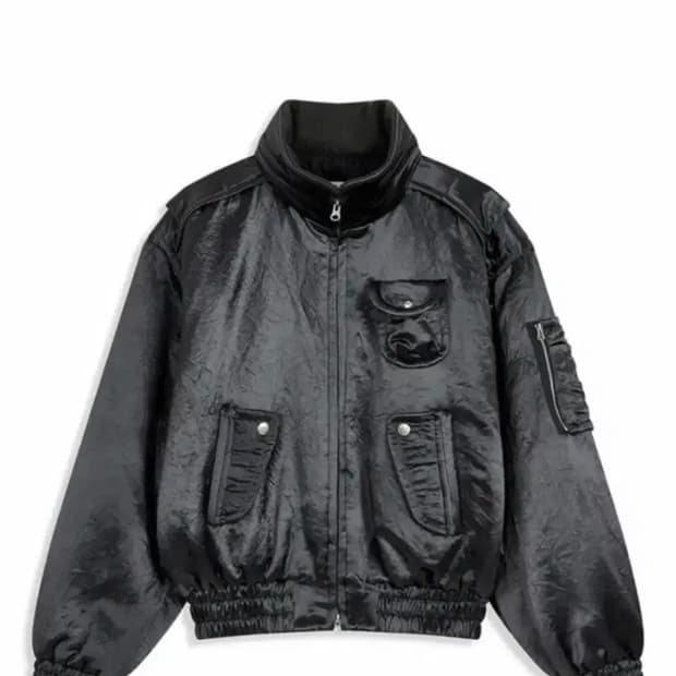 open yy 봄버자켓 네이비