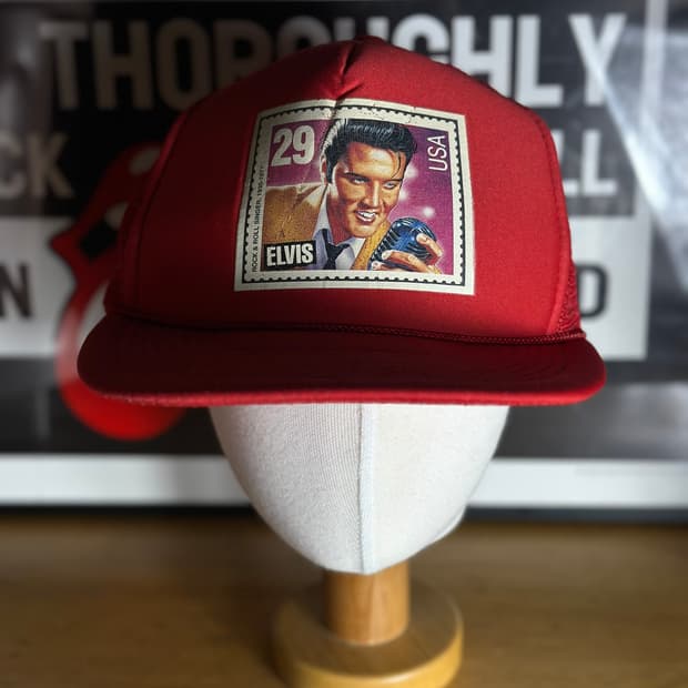 90s Elvis 빈티지 엘비스 트러커캡 모자