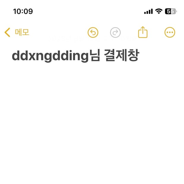 ddxngdding님 결제창