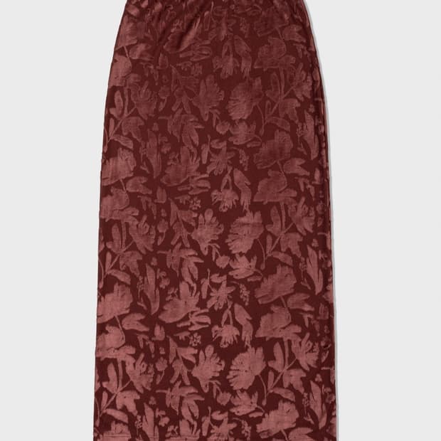 nuuanu hove long skirt_wine
