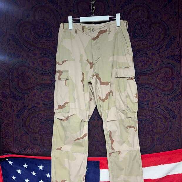 미군 사막삼색 립스탑 팬츠